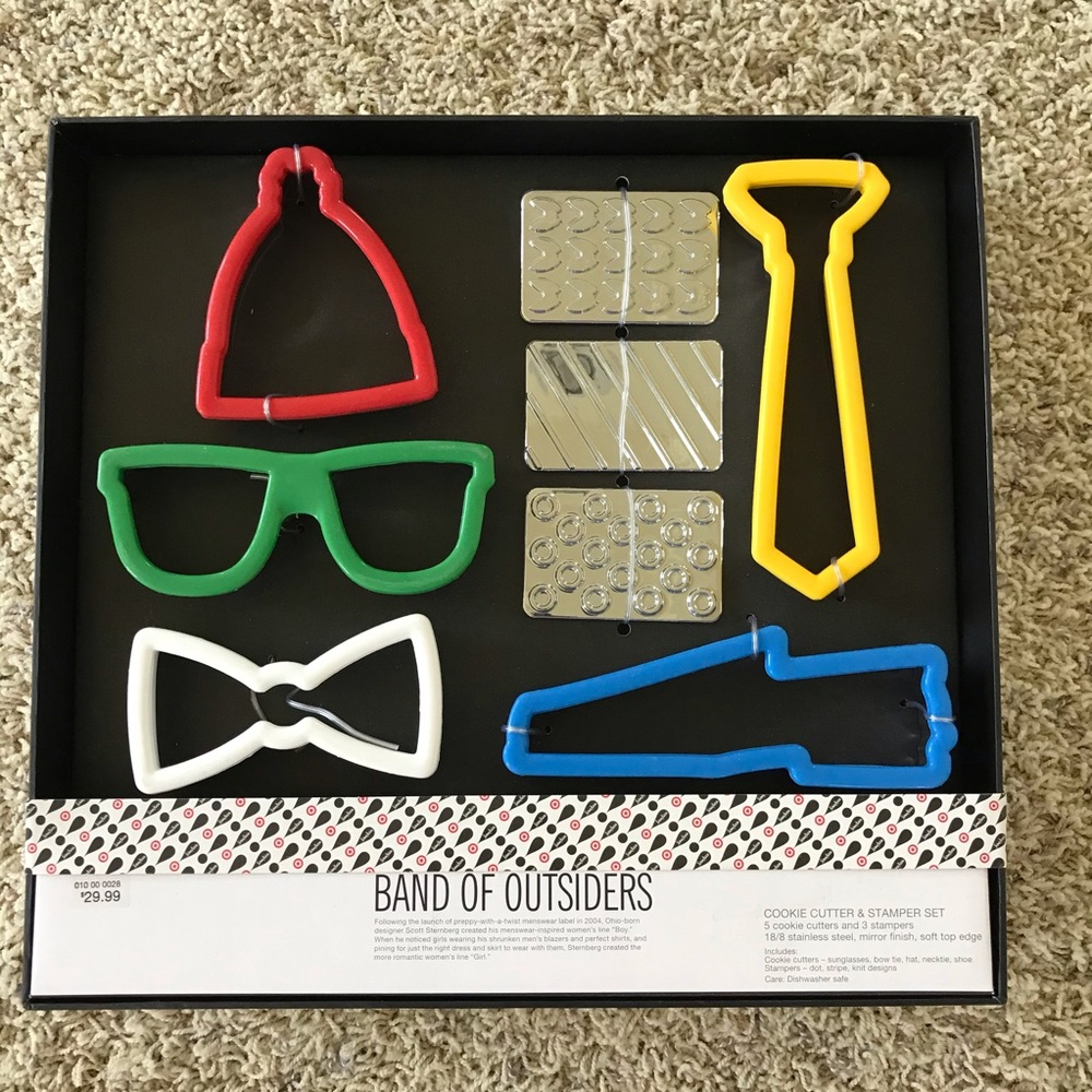Target X Band of Outsiders Cookie Cutter Set